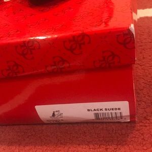 Guess Heya   Suede wedges